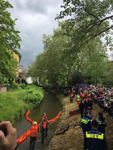 Die Fangsperre im Einsatz