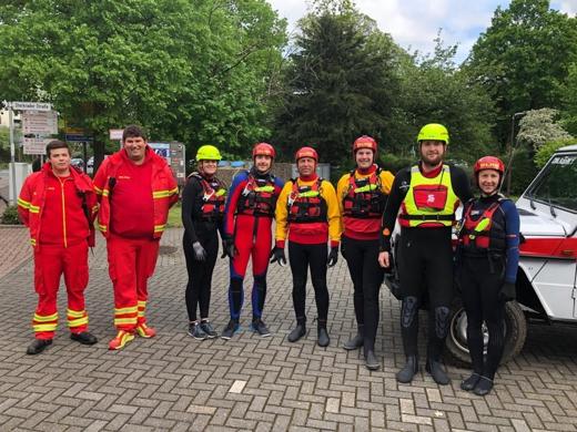 Die Wasserretter sind startklar