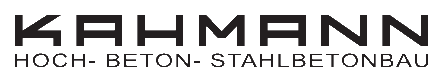 Kahmann Hoch-, Beton-, Stahlbetonbau